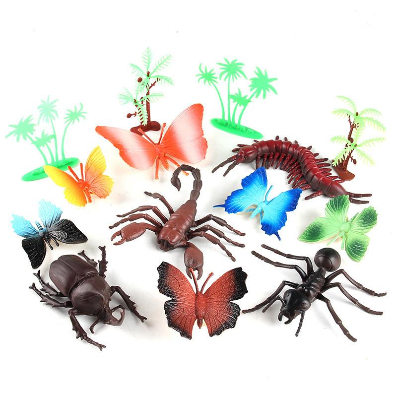 Detailed Static Insect Model Set Of Eight Including Scorpions Ants And Centipedes