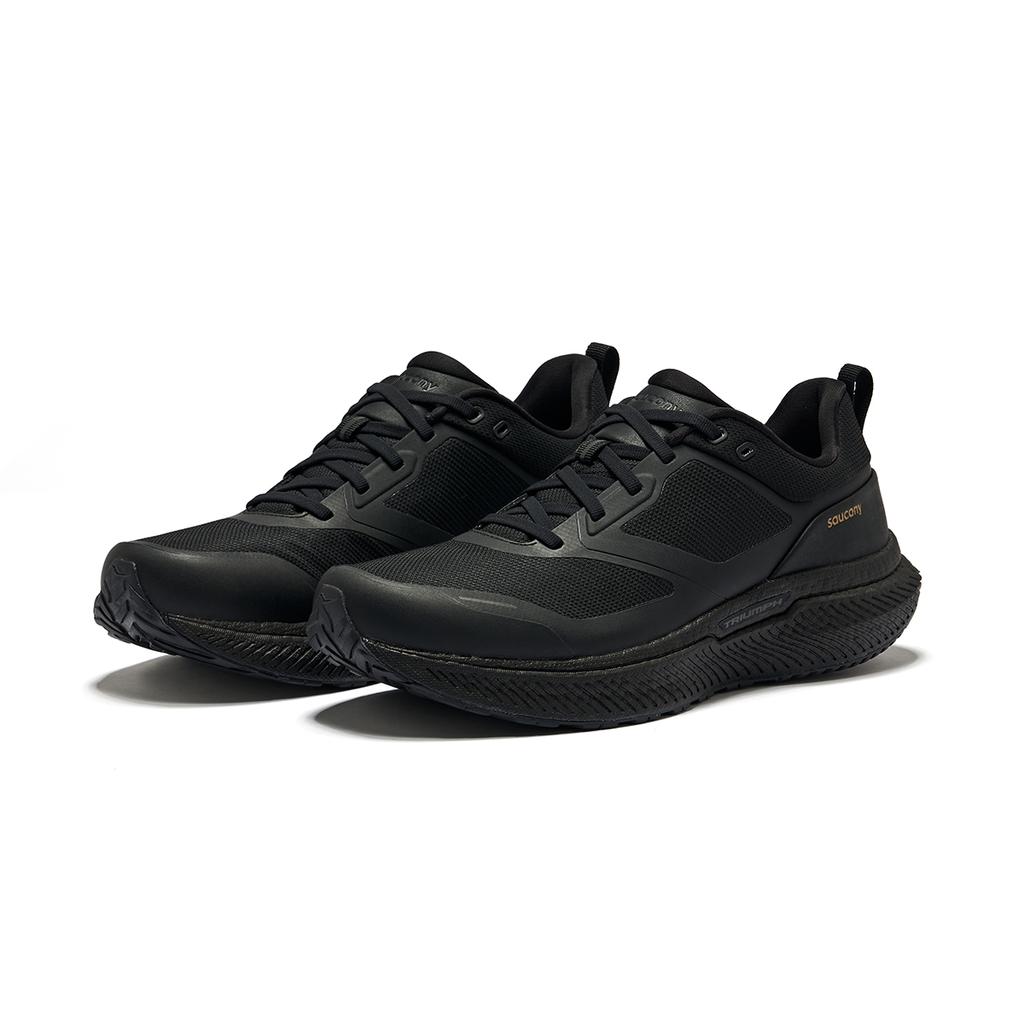 Saucony Triumph Cmt 2 Comfortable Pwrun+ Urban Commuting Cushioning Low-Top Casual Training Short Distance Running Shoes Unisex sneaker Black S28239-4