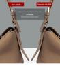 Women's Genuine Leather Cowhide Underarm Shoulder Bag - Versatile Commuter Handbag & Crossbody