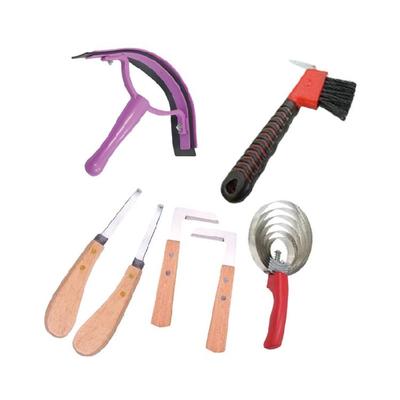 Professional Cattle and Horses Hoof Trimming Tool Stainless Steel Ergonomic Handle for Equine and Bovines Farm Animal