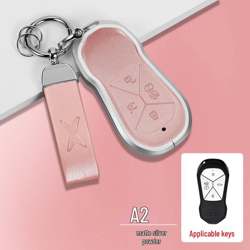 Compatible with XPeng P7i, G6, G9, P5, G3i Key Case - Premium Protective Shell with Buckle.