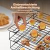 3-Piece three-layer cake rack cooling rack, stainless steel stackable grid YQ
