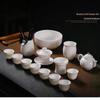 Mod Lanca High White Jade Ceramic Tea Set