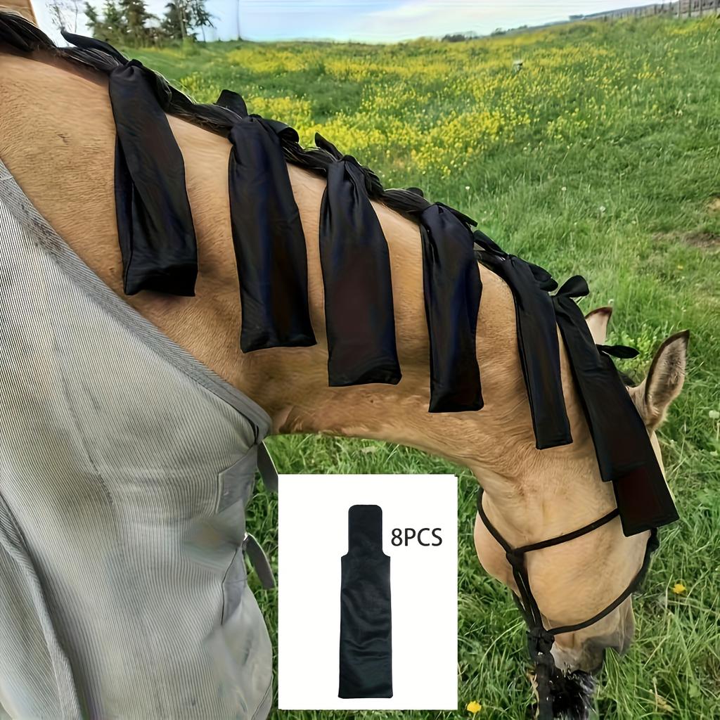 Horse Mane Protective Cover Horse Mane Windproof Cover Effectively Protects the Mane from Wind and Wear Horse Mane Dirt-proof Cover