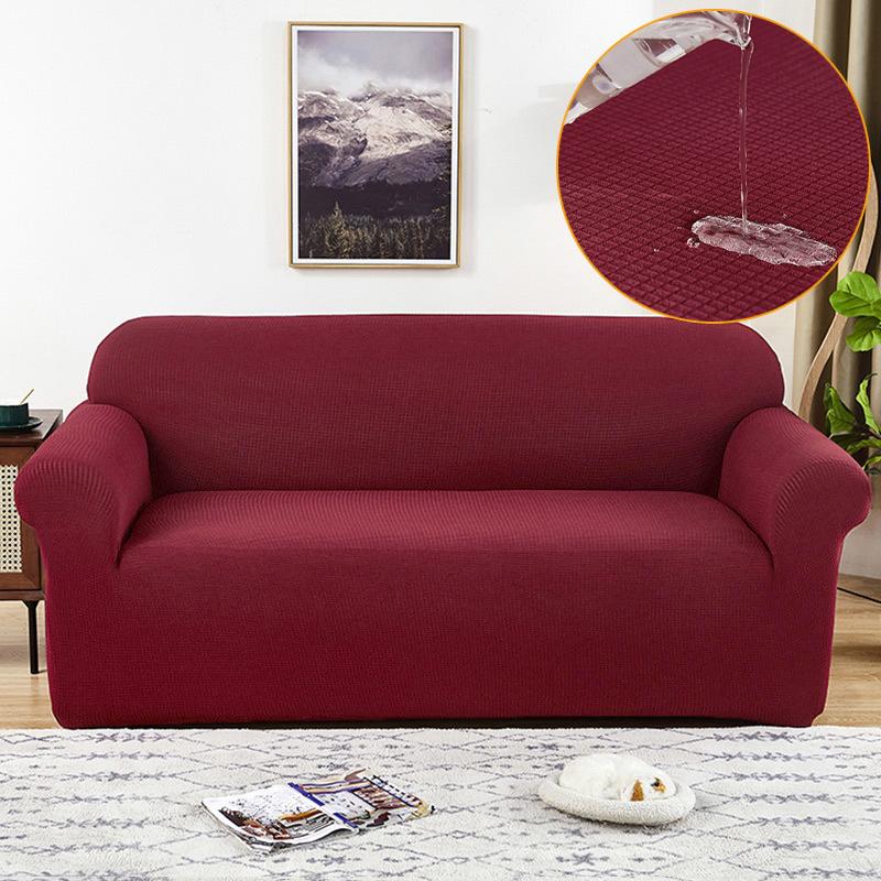 Waterproof Sofa Cover Armchair Slipcover 1/2/3/4 Seater Cover Stretch Plaid Sofa Cover Furniture Protector for Home Living Room