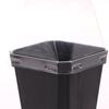 5Pcs Square Small Flower Pot With Humidity Dome Seedlings Planting Pots