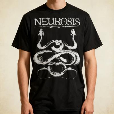 Vintage Neurosis Band Snacks Cotton Black All Size Men Women Tee Shirt NWT