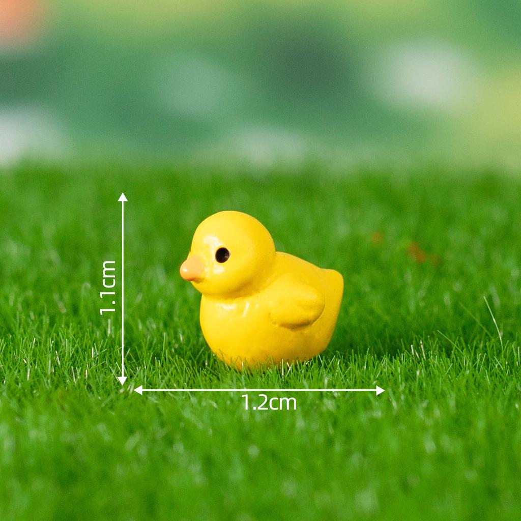 1Pcs Cute Animals Micro Figurine Rabbit Sheep Duck Pig Cat Horse Frog Turtle Snake Koala Mini Ornament Garden Landscape Decor