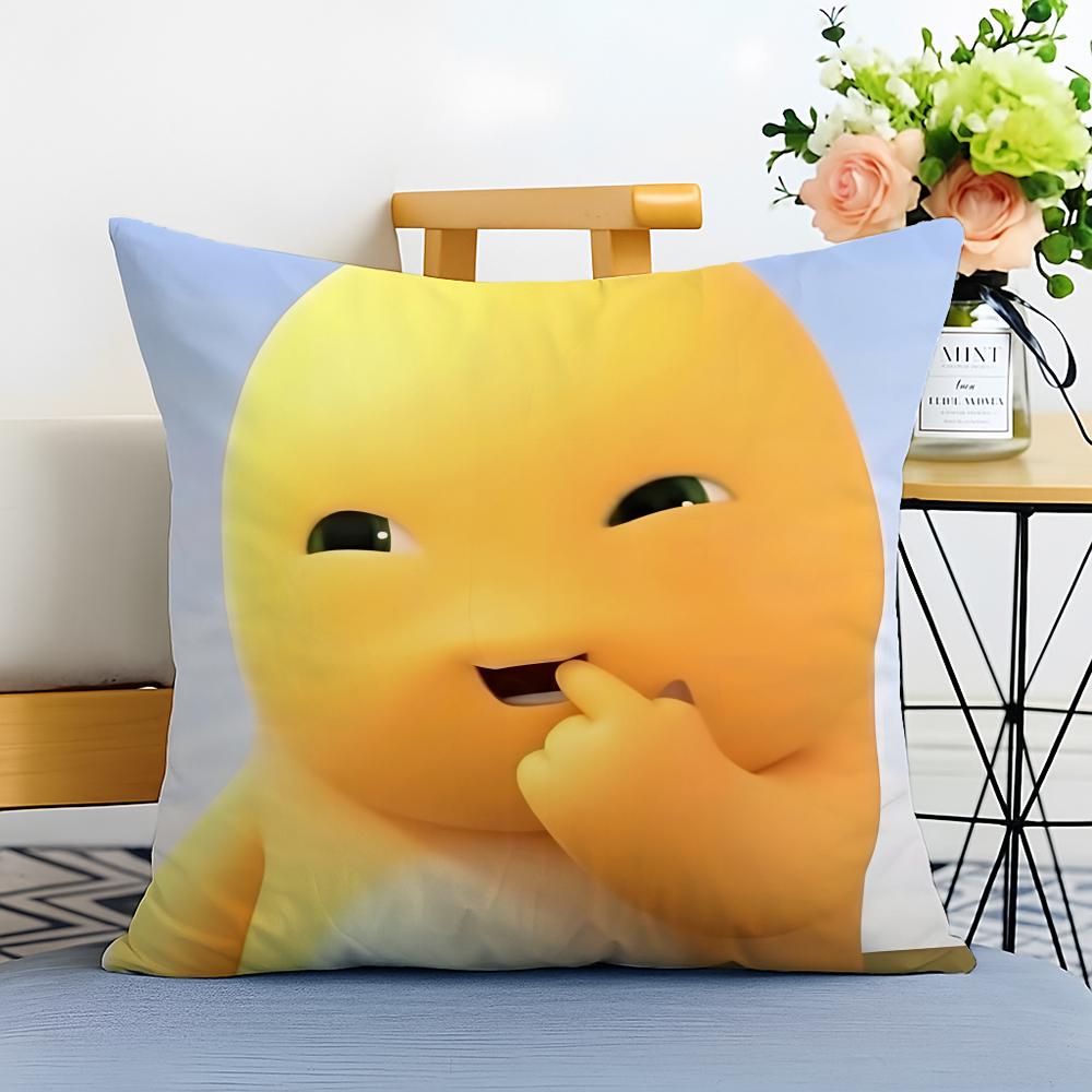 Nai Long Cushion Cover Washable Linen Pillowcase Soft  for Sofa Bed Cozy Home Room Decor