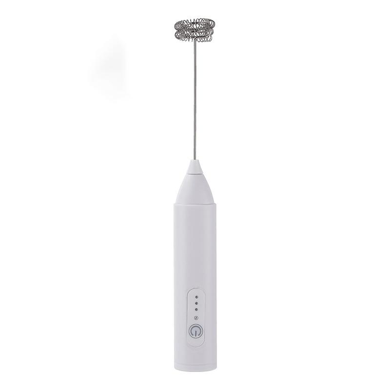Mini USB Rechargeable Milk Frother 3 Speeds Electric Foam Maker Coffee Whisk Mixer Handle Blender Egg Beater Kitchen Appliance