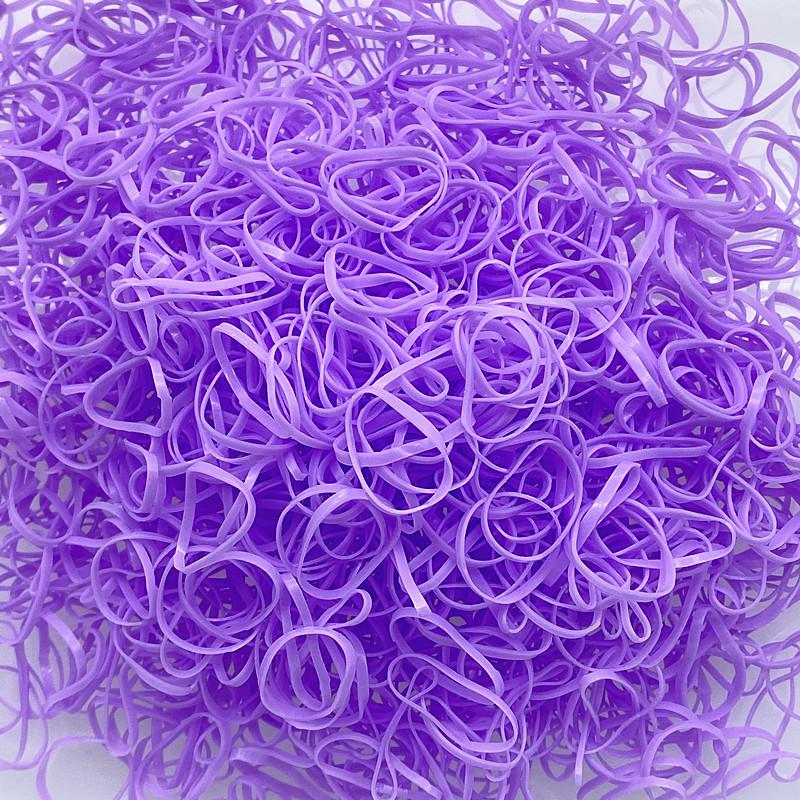 500pcs Cute Colourful Rubber Ring Disposable Elastic Hair Bands Ponytail Holder Rubber Band Scrunchies Kids Hair Accessorie