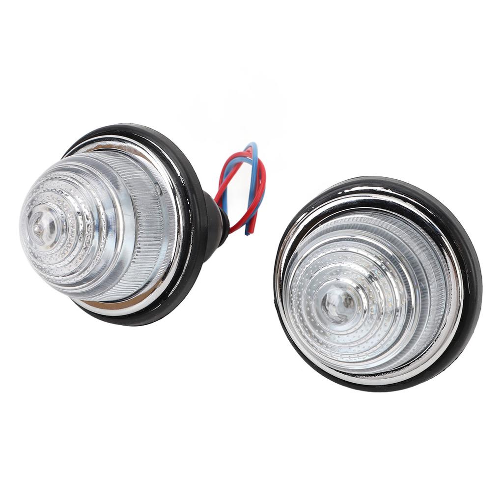 2PCS 72mm Rear Brake Stop Light LPB630 DC12V Tail Lamp Replacement for Classic Mini Morris Minor