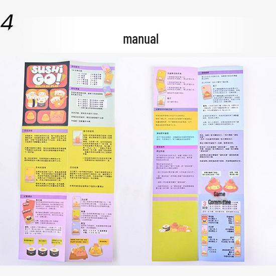 Sushi Go Party! Parent-Child Sushi Dog Fun Board Game for Kids