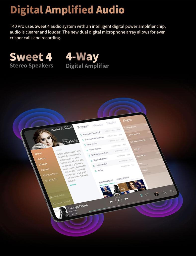 [Мировая премьера] Teclast T40 Pro 10,4-дюймовый планшет 8 ГБ ...