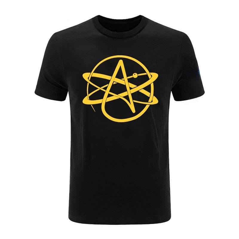 

Funny Tshirt Atheist Symbol Men T Shirt FSM Pastafarian Religion Graphic Tshirts Unisex Leisure Loose Tee Ropa Hombre Camisetas 4XL