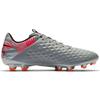 Nike Tiempo Legend 8 Academy MG Metallic Grey Crimson Men Sneakers Metallic-Bomber-Grey Particle-Grey Laser-Crimson AT5292-906