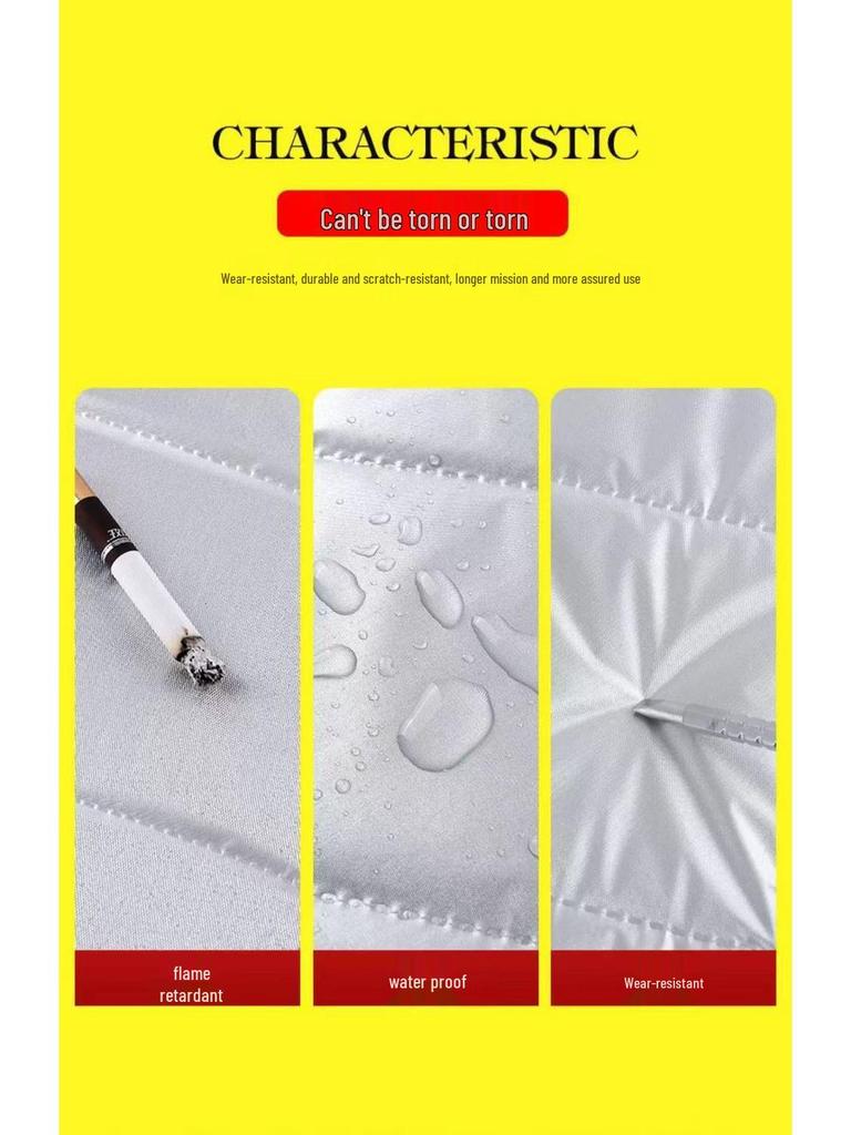 Housse de voiture matelassée en coton toutes saisons pour Honda CR-V: Protection contre la grêle, le soleil, le gel et la neige.