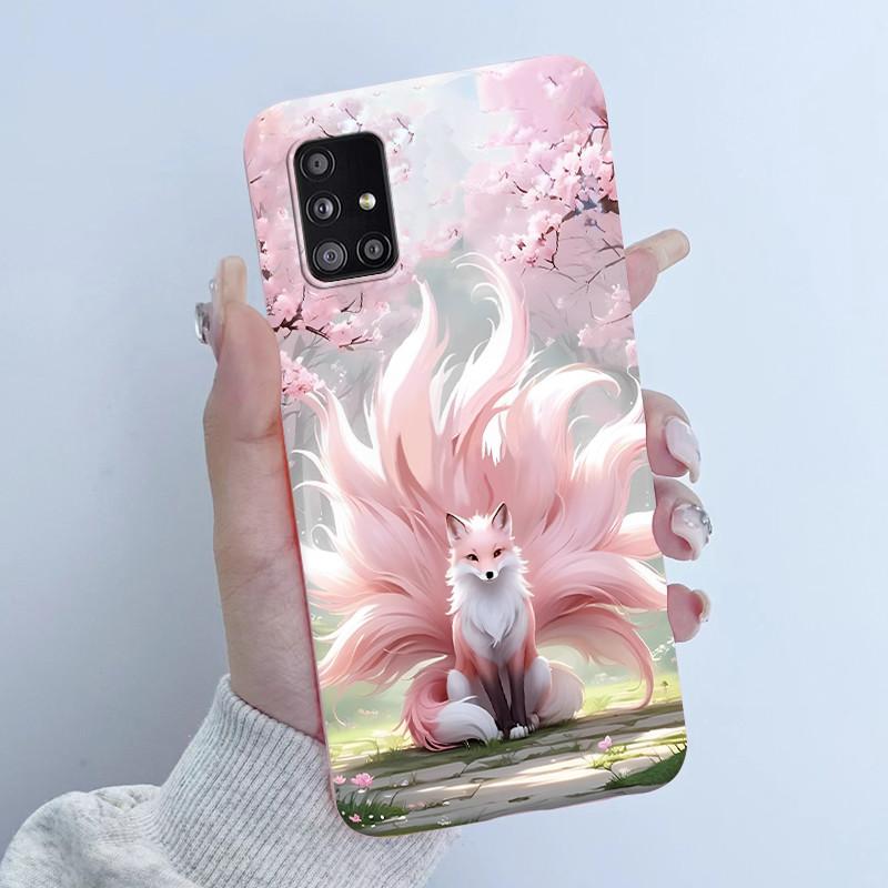 For Samsung Galaxy A51 A71 5G Phone Case Butterfly Girl Soft Silicone TPU Back Housing SM-A516B A516N A516V A716V A716U Covers