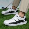 Supply New Women's Casual Indoor Golf Shoes Fashion Running Shoes Men's Rotary Buckle Training Shoes