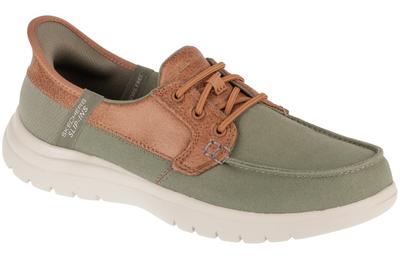 Slip-Ins: On-The-Go Flex - Palmilla, Womens Green Half Shoes