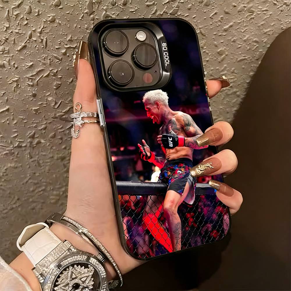 C-Charles Do Bronx O-Oliveira Phone Case For iPhone 17,16,15,14,13,12,11 Plus,Pro Max,XS,Colored Silver Plated Inside Cover