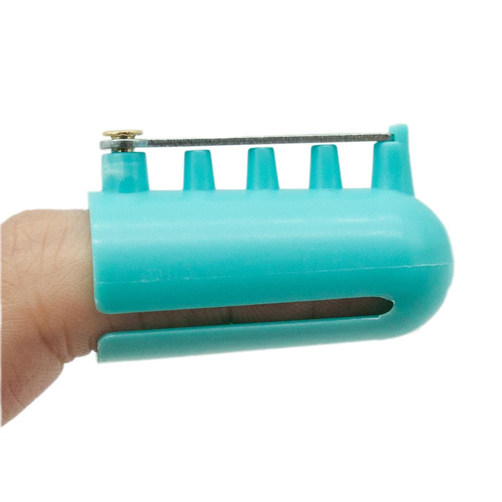 

Wool Knitting Tool Finger Splitter Easy Knitting Easy To Carry Plastic + Alloy Smooth Knitting For Sweater Knitting зелёный