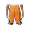 Nike Color Block Elastic Waist Comfortable Mesh Breathable Kids Shorts Kids Shorts Orange DR8097-897