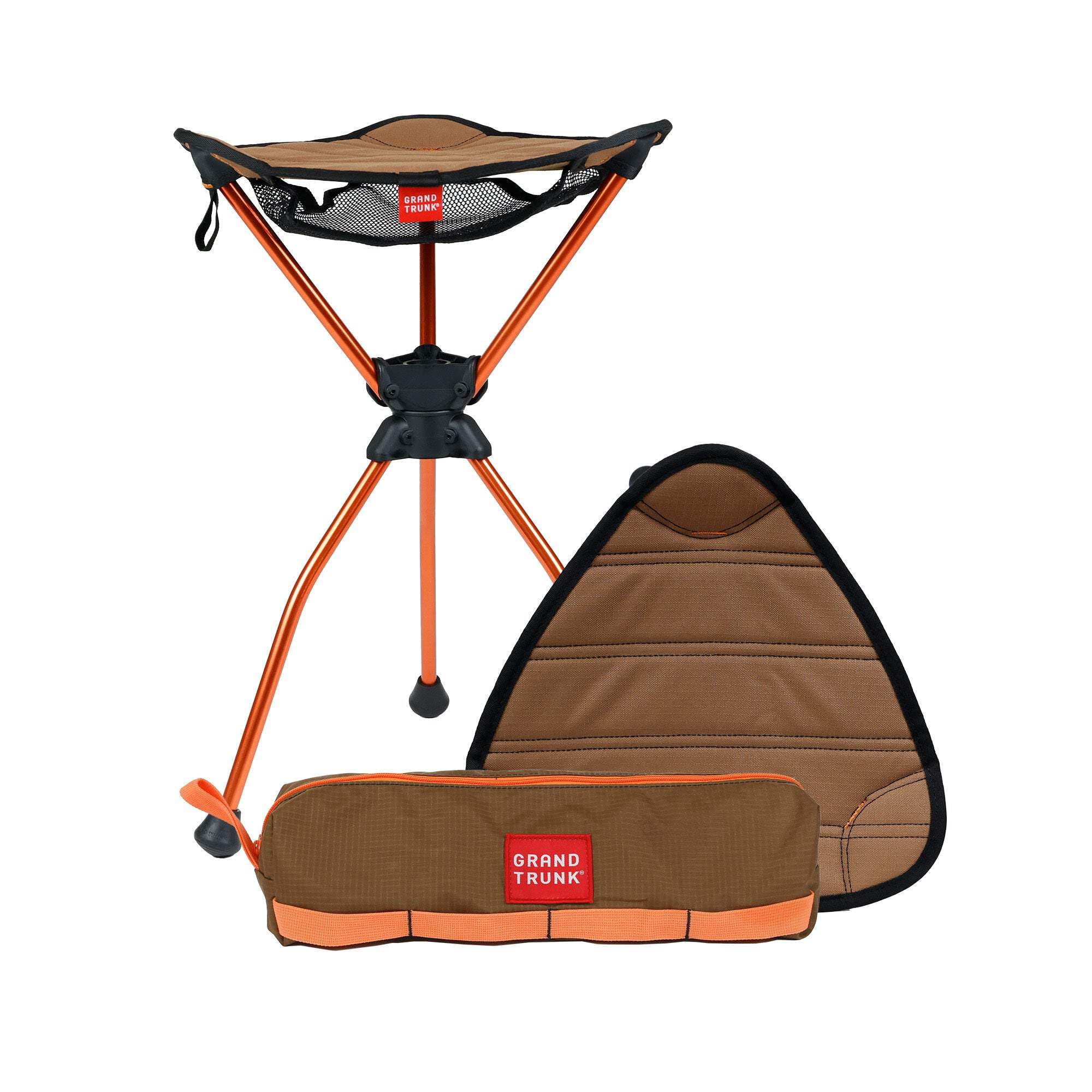 

Grand Trunk Compass 360 XT Stool Solo Camping Outdoor Disaster Swivel Folding Chair Camping, Outdoor, Camping, Gear, Gear, Preparedness, коричневый