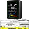3-in-1 CO2, Temperature, and Humidity Detector with 2.8" LCD and LPG Infrared Sensor.