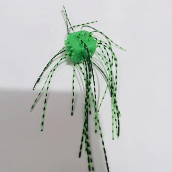 10 ks 1,4 cm/4 g Měkká kostka nástraha se sukýnkou Pomalu potápivá Barevná PVC Umělá kostka nástraha Sladkovodní Slanovodní Okoun Sumec Rybářské příslušenství