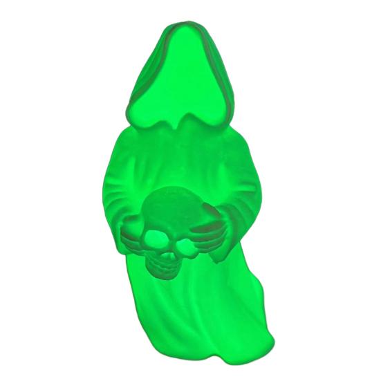Halloweenská figurka čaroděje-ducha Gotická socha Smrtky s LED světlem Sváteční párty Bez tváře Čaroděj Dekorace Ozdoba