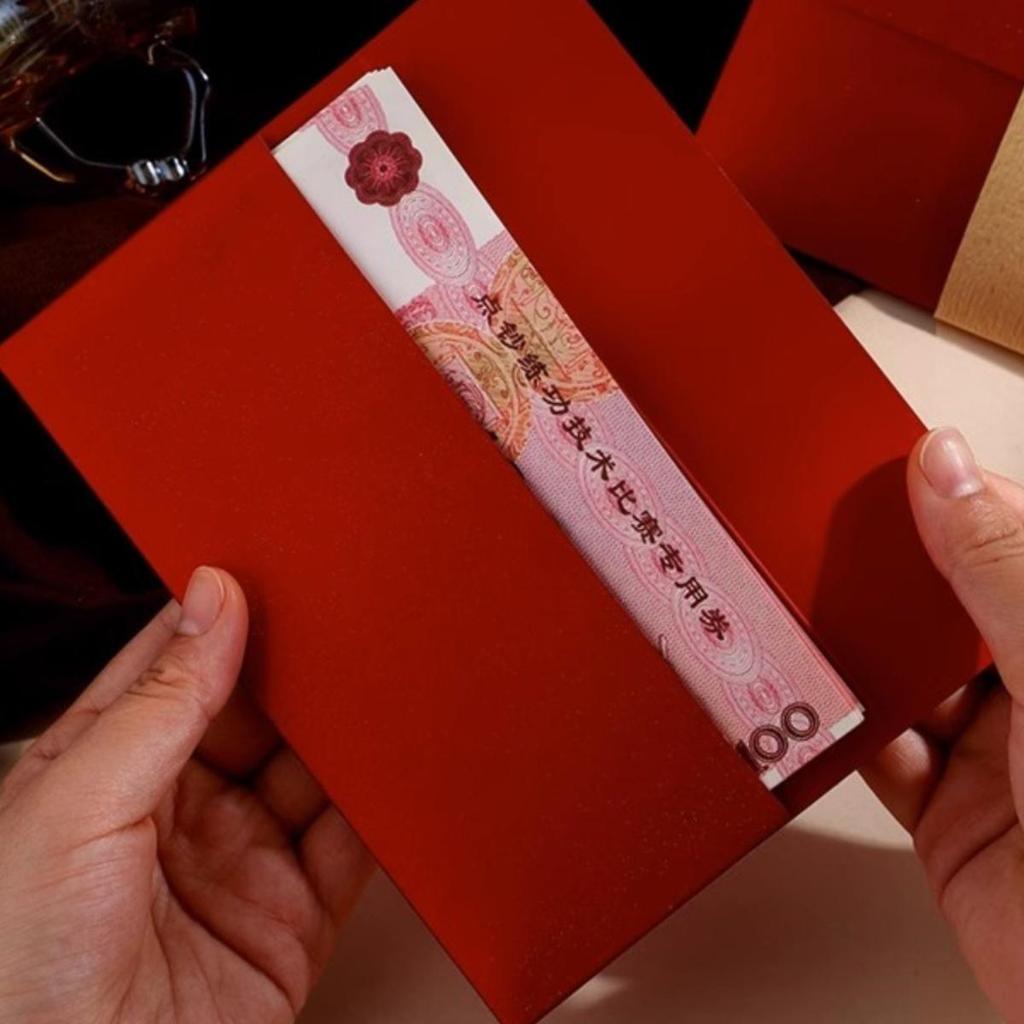 Double Happiness 2025 New Style Wedding Red Envelope for Gift Money