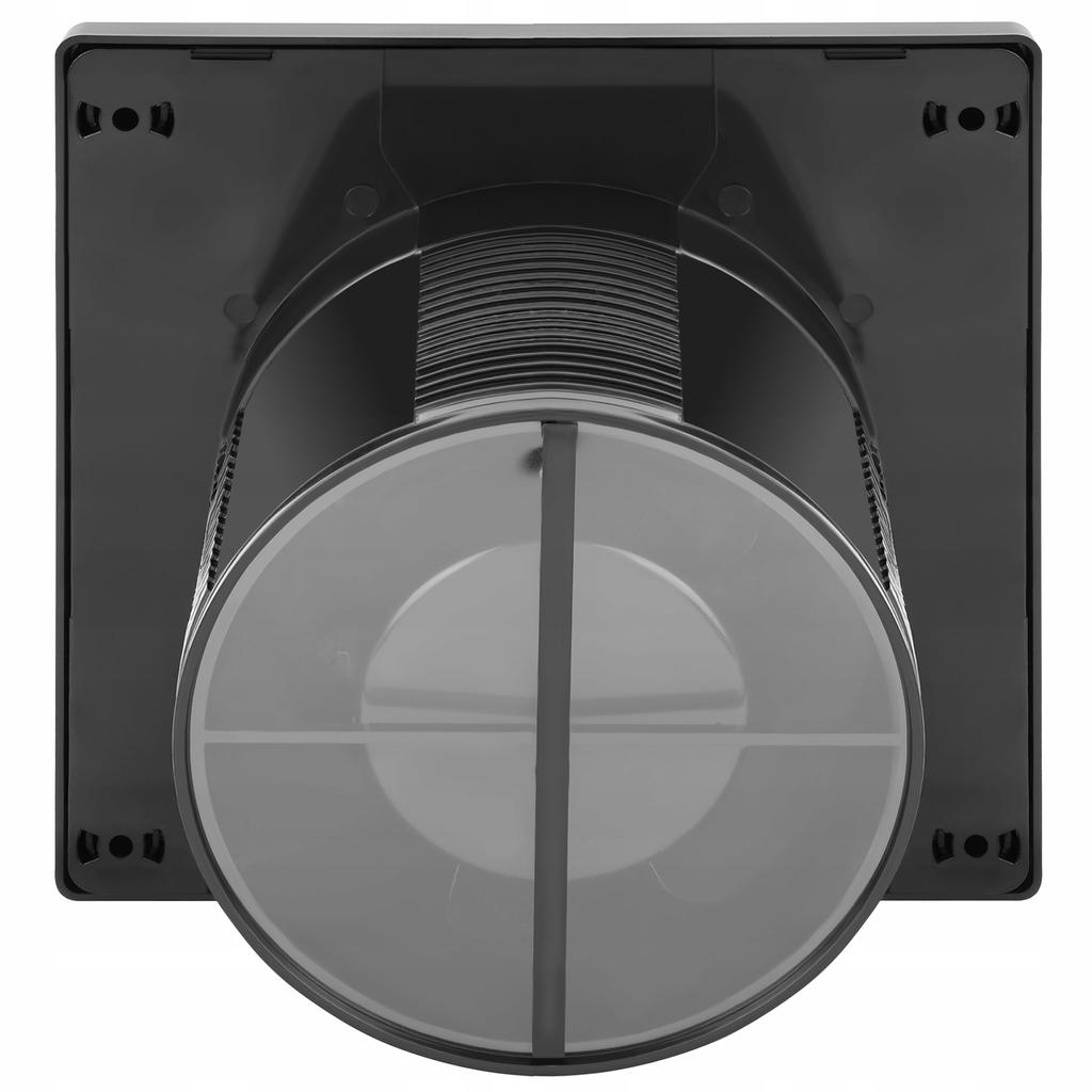 Badezimmerlüfter Ventis Linea 100 Schwarz H+T