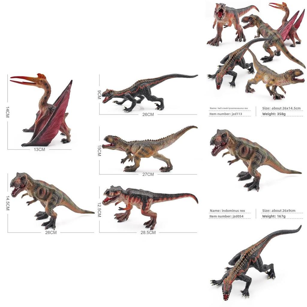 Realistic Velociraptor Dinosaur Statue Pvc Animal Toy For Children