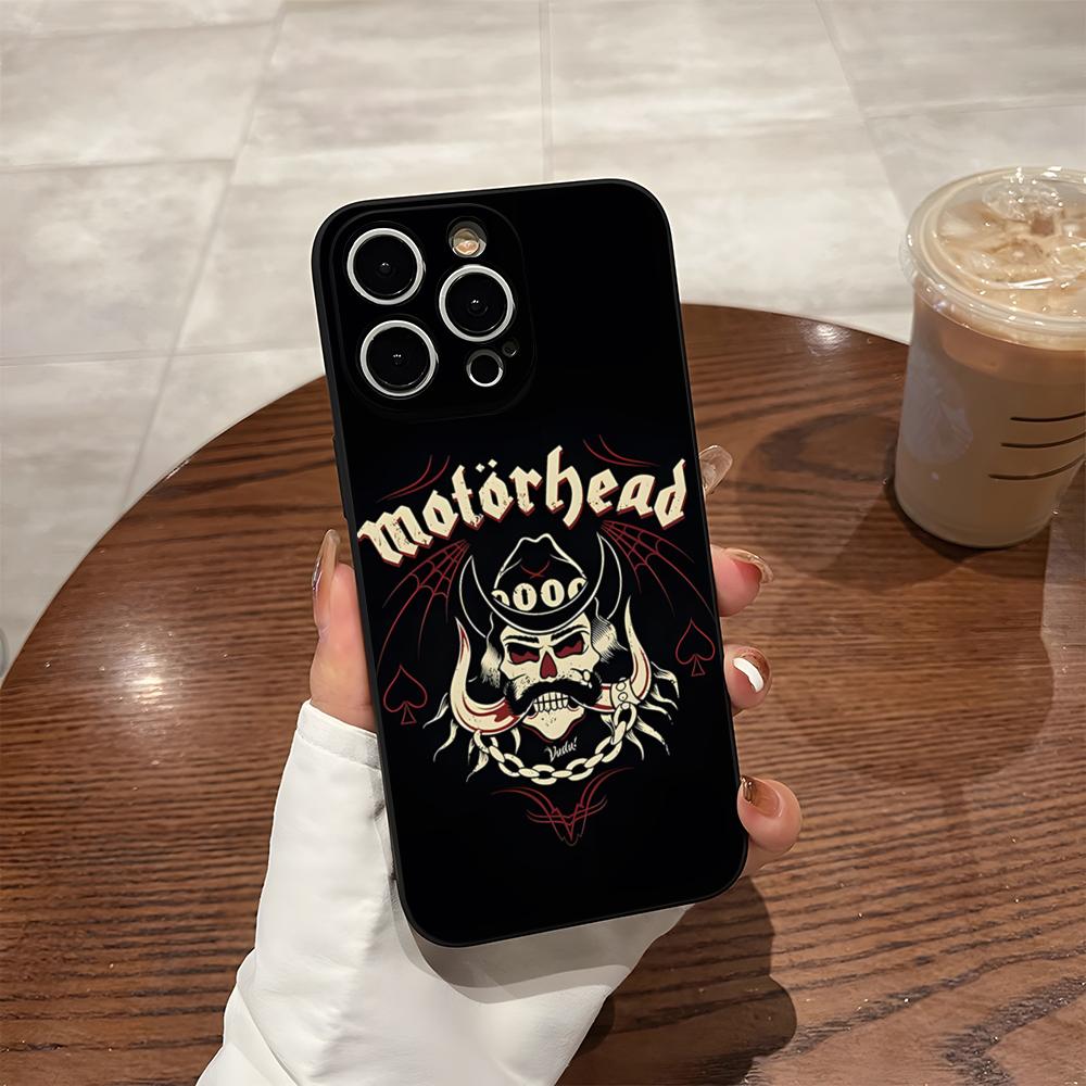 M-motorheades Band Phone Case For Iphone 17 Pro Max 16 Pro Max 15 Pro 14 Plus 13 11 12 Xr X Xs Back Cover