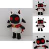 Soft And Cuddly Cult Of The Lamb Black Lamb Plush Toy For Game Fans