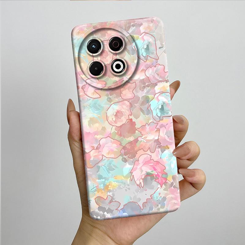 For Tecno Spark 30 Pro KL7 Phone Case 30Pro 4G Cover Soft Silicone Sweet Painted Shell Cartoon Funda Lovely Printed Casing Coque