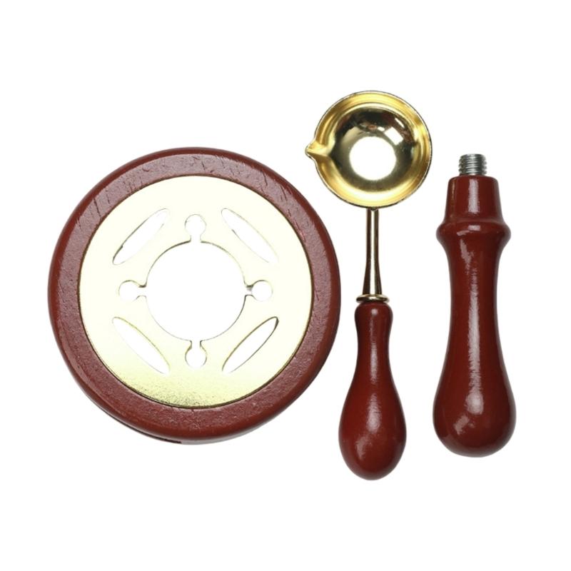Easy to Use Sealing Wax Craft Set for Experts Wood Tool Included Smooth Operations