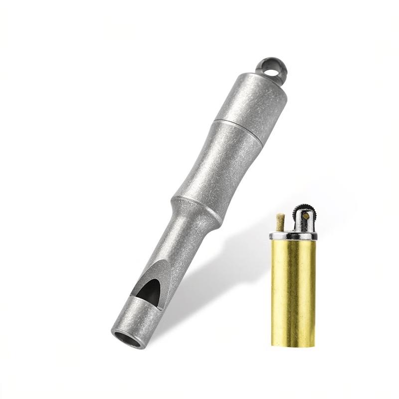 Miling Titanium Alloy Multi-function Whistle