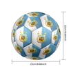 1 Bola de Futebol Tamanho 5 Bandeira da Argentina, Adequada para Jogos de Treino/Treinamento de Torneio, Leve e Durável logo70713
