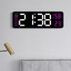 Electronic Clock Simple Multifunctional Clock Rectangular Large LED Display Date Week Temperature Humidity Alarm Clock