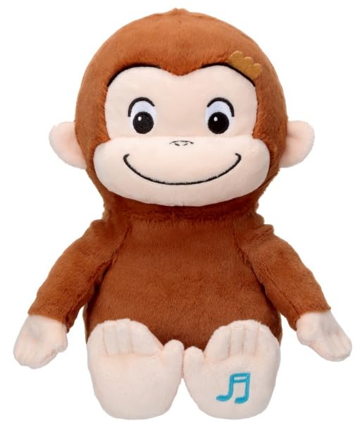 Iwaya and Dress Live Curious George ST Mark Certified Toy for Ages 3 and Sing, Talk, Up! Let's Together! Up, 3252-2