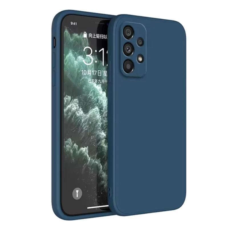 Luxury Liquid Silicone Phone Case For Samsung A13 A14 A15 A21S A25 A31 A32 A33 A34 A35 A36 A41 A42 A50 A51 A52 Back Cover