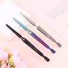 Stainless Steel Nail Shaping Tweezers For Uv Gel Tips C Curve Pinchers Sculpture Clip Nail Art Tools