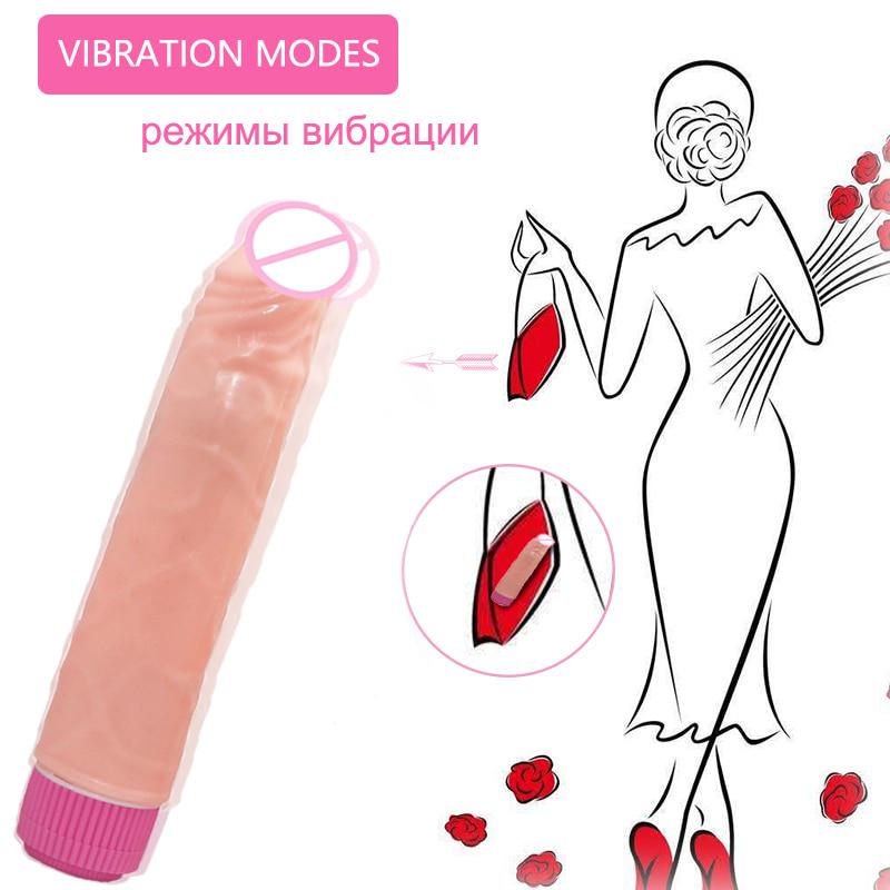 Big Dildo Vibrator Sex Toys for Adults Woman Soft Silicone Dildos Vibrators For Women