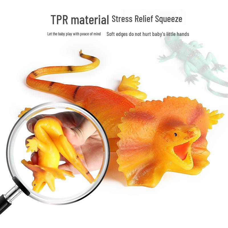 TPR Animal Simulation Toy - Caterpillar, Lizard, Spider, Centipede, Scorpion - Stress Relief and Prank Squeeze Toy