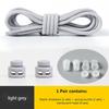 Elastic Laces Sneakers Round Lock Shoelaces Without Ties Kids Adult Quick Shoe Laces Rubber Bands Lazy Shoeace Shoes Accessories