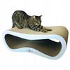 Leon cat scratching post | white 40cm | 78x28x40 cm | MruuPruu