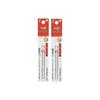 Pilot Frixion Ball 2 Biz Refill (Extra Fine) 0.5mm Red Set of 2 LFTRF40EF-2R 2 Packs Total of 4 Pcs