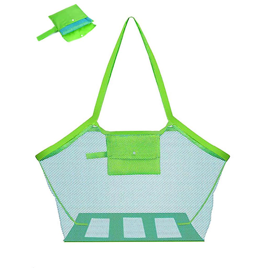 Children Sand Away Protable Mesh Bag Kids Bath Toys Storage Bags Swimming Large Beach Bag for Towels Women Cosmetic Makeup Bag
